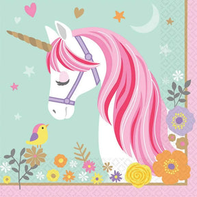 Magical Unicorn Lunch Napkins 16Pk 511929