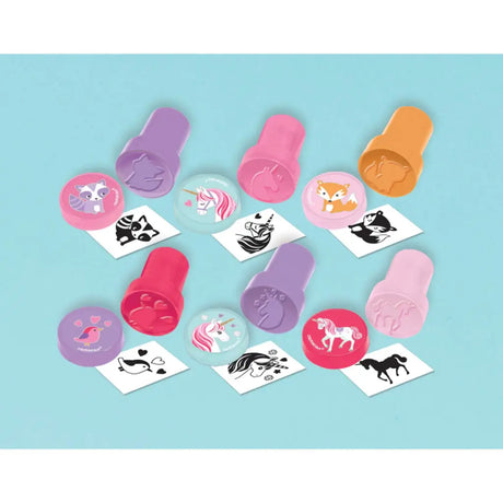 Magical Unicorn Stamper Set Favor 6Pk 399732.56