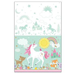 Magical Unicorn Tablecover Plastic 571929