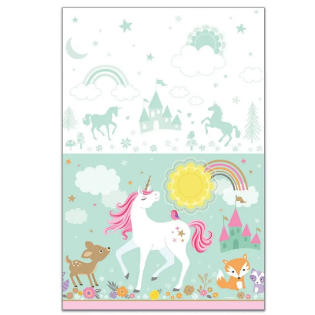 Magical Unicorn Tablecover Plastic 571929