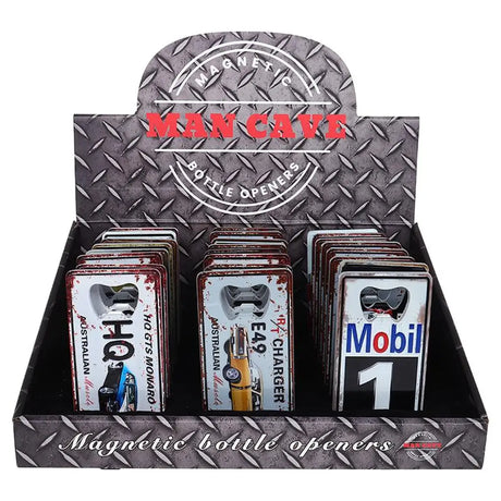 Man Cave Accessories Fridge Magnetic Bottle Opener ZAFM24