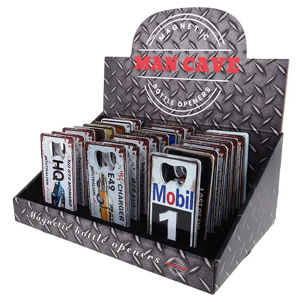 Man Cave Accessories Fridge Magnetic Bottle Opener ZAFM24