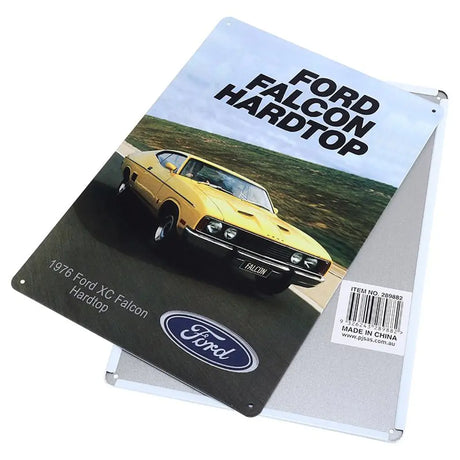 Man Cave Metal Car Signs Assorted Designs 20x30cm 289882