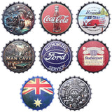 Man Cave Retro Bottle Top Metal Sign Assorted Designs 35cm 286812