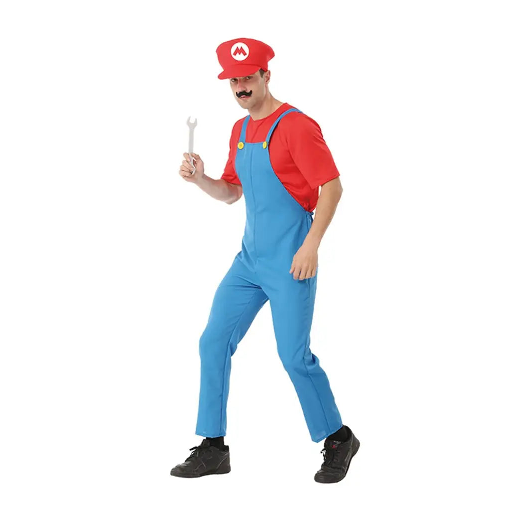 Man_Plumber_Red_Costume_Including_Hat_Shirt_Jumpsuit_PP80324