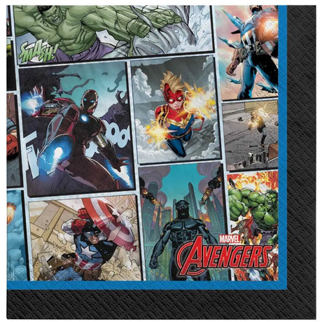 Marvel Powers Unite Beverage Napkin 502478