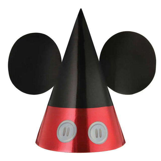 Mickey Mouse Forever Party Cone Hats 8Pk 252480