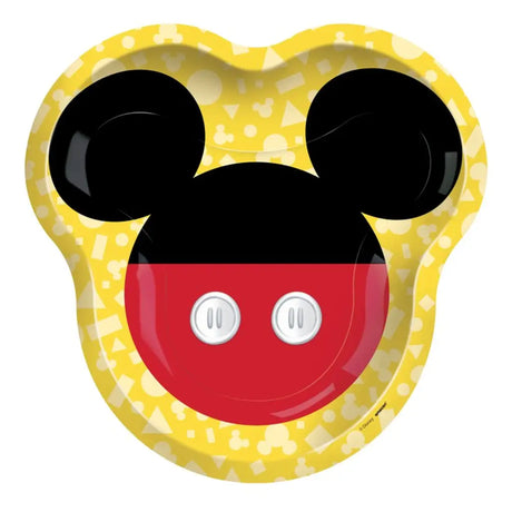 Mickey Mouse Forever Shaped Paper Plates 8Pk 88056410