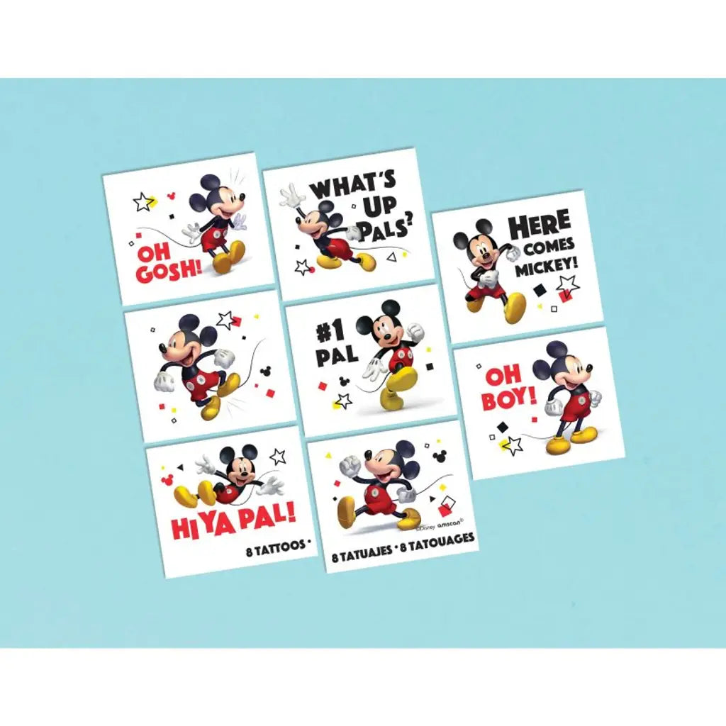 Mickey Mouse Forever Tattoos 8Pk 3901411.56