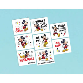 Mickey Mouse Forever Tattoos 8Pk 3901411.56