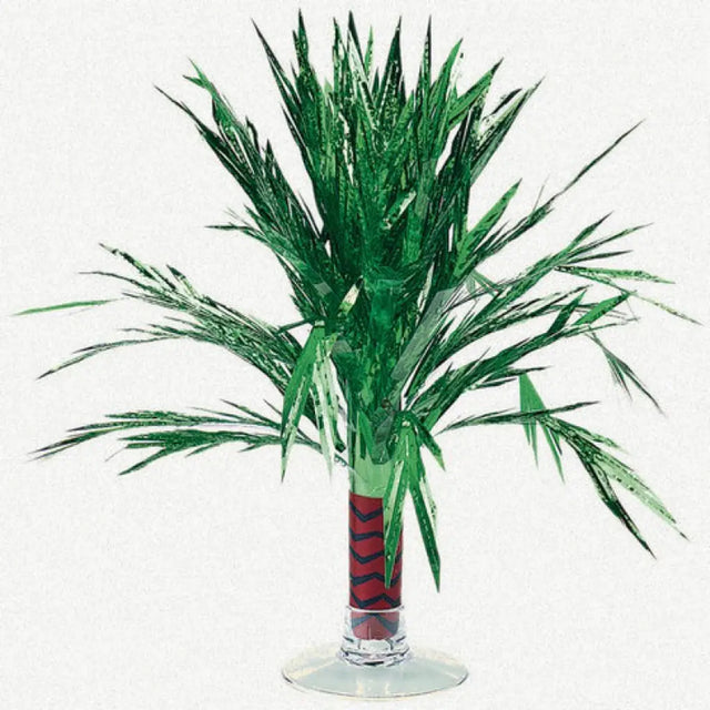 Mini Palm Tree Foil Centrepiece 677030