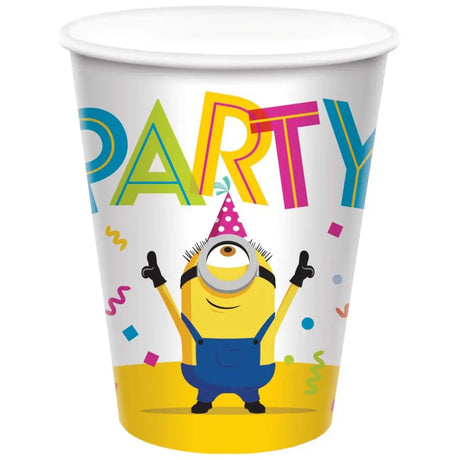 Minions Paper Cups HC 266ml 88861223