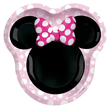 Minnie Mouse Forever Shaped Paper Plates 8Pk 88056403