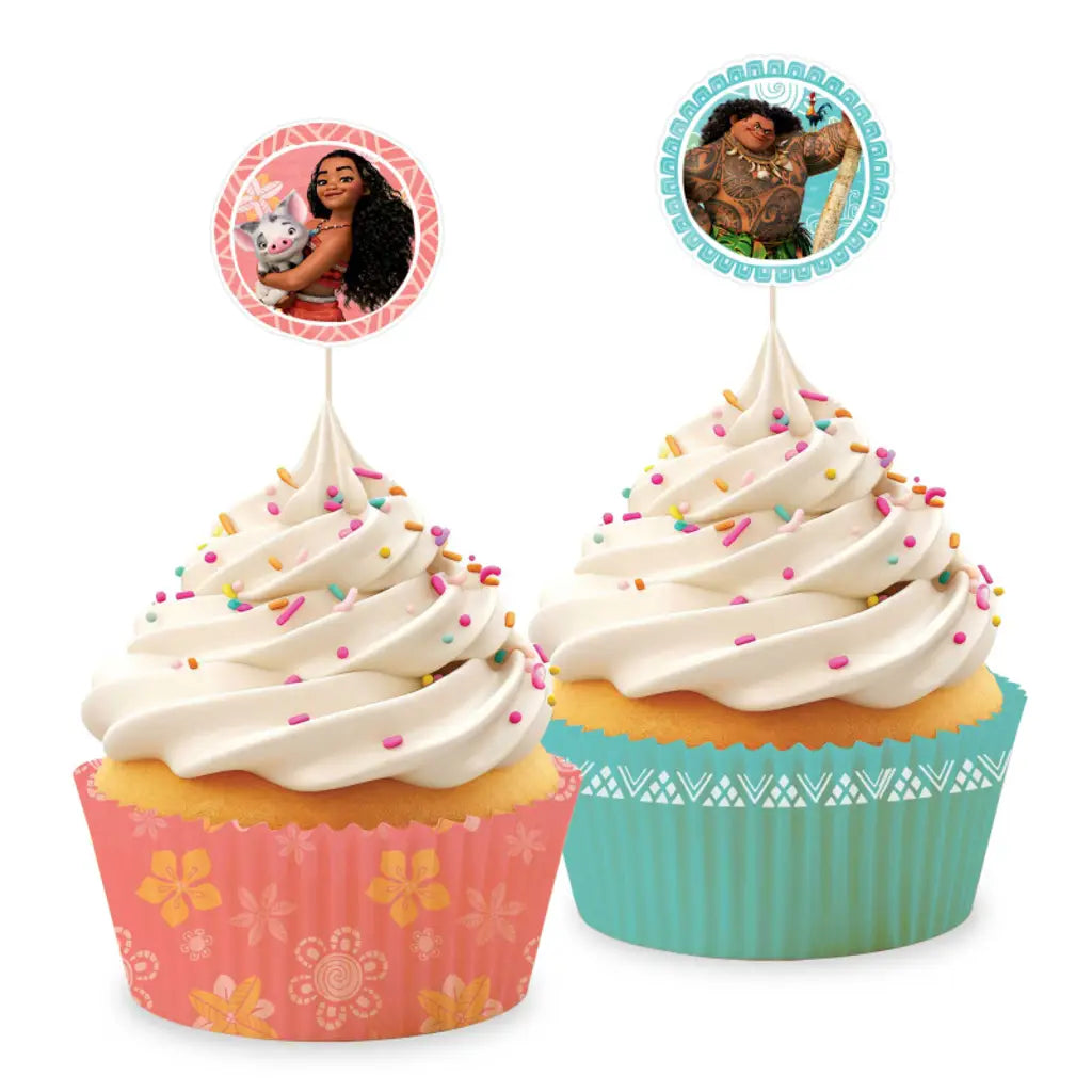 Moana Cupcake Kit 24Pk 88860493