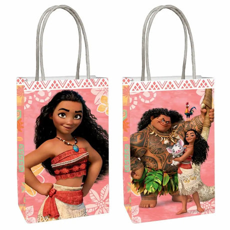 Moana Kraft Paper Bag 8Pk 88860479