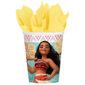Moana Paper Cups 266ml 8Pk 88856557