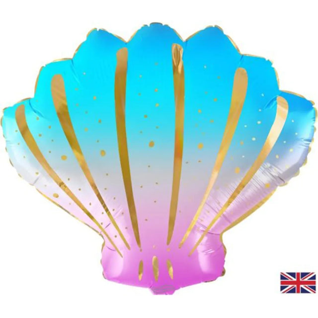 OaktreeUK Foil Balloon Iridescent Shell 21in OT614383