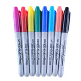 Office Central Coloured Permanent Marker Bullet Tip 1mm 8Pk 208906