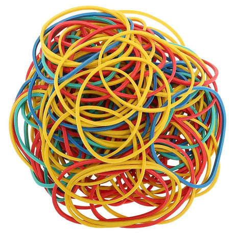 Office Central Rubber Bands Assorted Colours 100g 220922