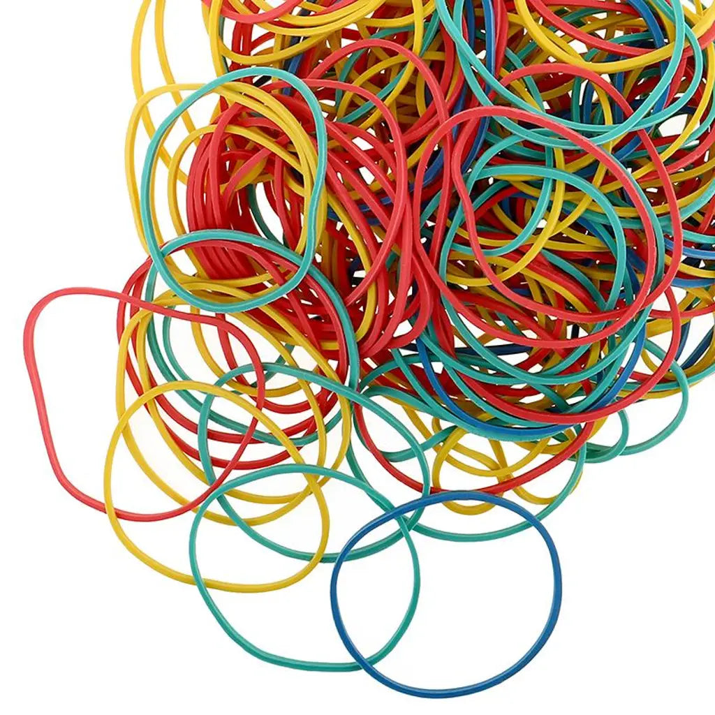 Office Central Rubber Bands Assorted Colours 100g 220922