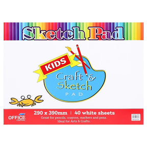 Office Central Sketchpad Kids 290x390mm 40Pg 60856