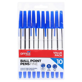 Office Central Stand Everyday Ballpoint Pen Blue 10Pk 242276
