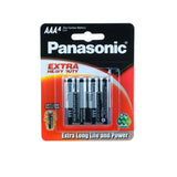 Panasonic Battery Extra Heavy Duty Battery AAA 4PK R03NP