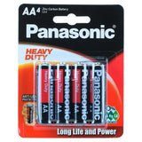 Panasonic Battery Heavy Duty Battery AA 4PK R6DP