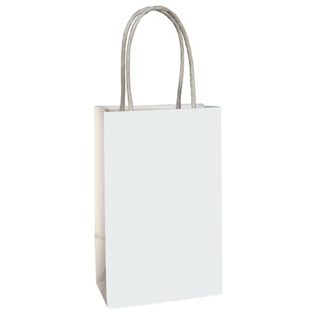 Paper Kraft Bag Frosty White 8Pk 88847100.08