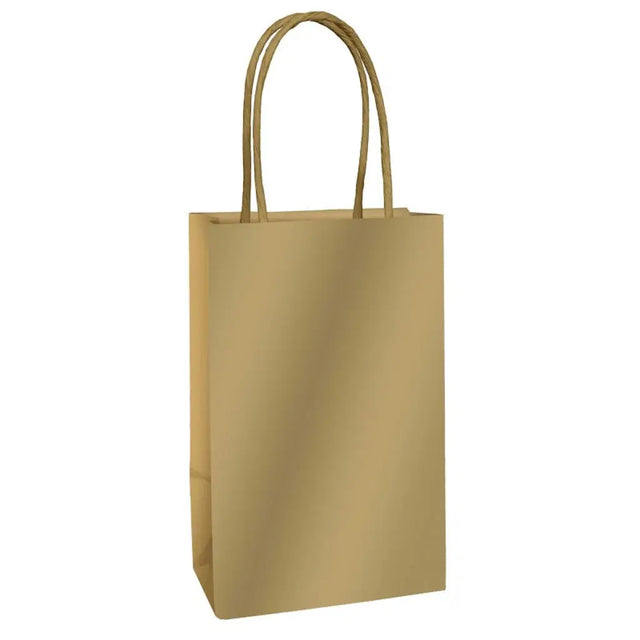 Paper Kraft Bag Gold 8Pk 88847100.19