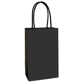 Paper Kraft Bag Jet Black 8Pk 88847100.10