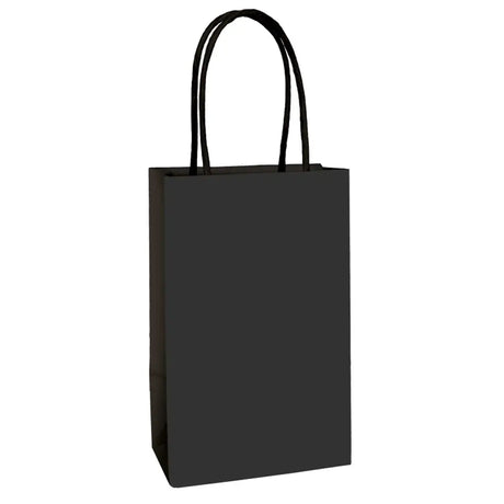 Paper Kraft Bag Jet Black 8Pk 88847100.10