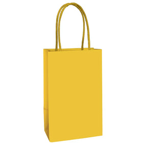Paper Kraft Bag Sunshine Yellow 8Pk 88847100.09