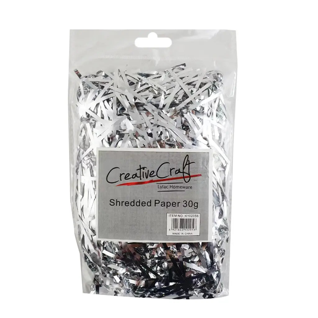 Paper Shreds Silver 30g K102056