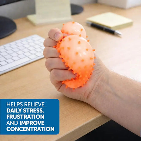 Party Central Assorted Spiky Squish Ball Stretch 6cm 287789