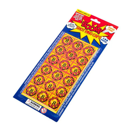Party Central Cap Gun Rings Costume Accessorty 144 Shots 106158