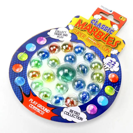Party Central Classic Marbles Super Action Fun 22Pcs 242368