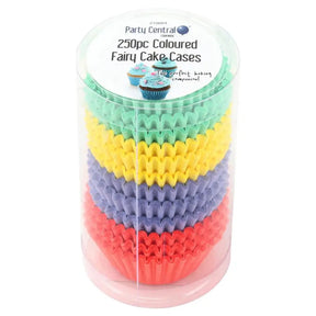 Party Central Coloured Cupcake Muffin Mini Cases 250Pcs 210664