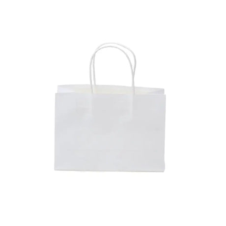 Party Central Craft Paper Gift Bags White 21x15x8cm 3Pk 237845