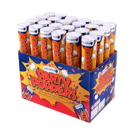 Party Central Crazy Party Poppers Twist And Pop 30cm 279548