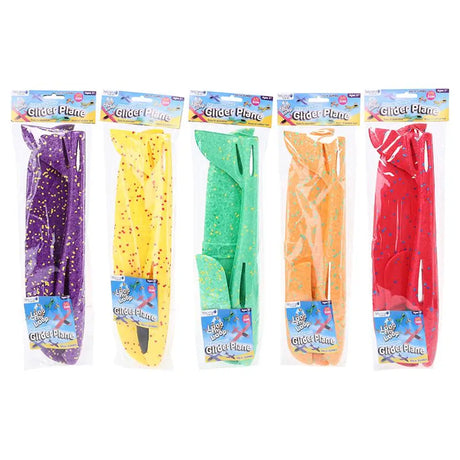 Party Central Glider Plane Aero Dynamic Assorted Colour 48cm 221387