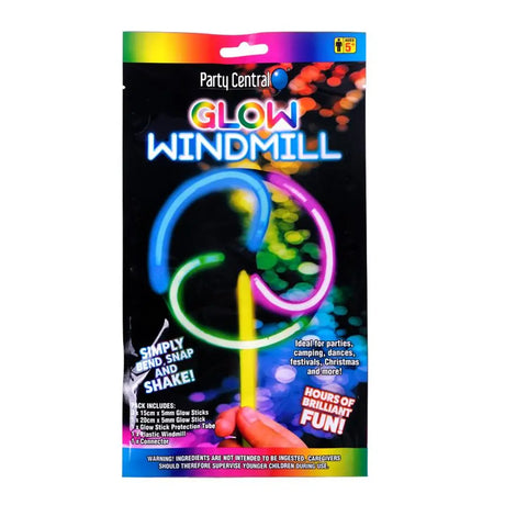 Party Central Glow Windmill Night Party Accessory 280117