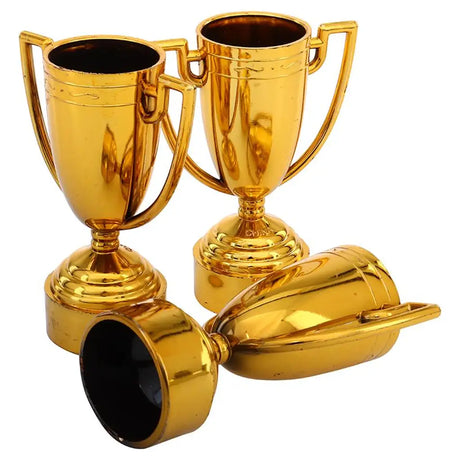 Party Central Gold Medal Trophies 5.5x8cm 3Pk 288052