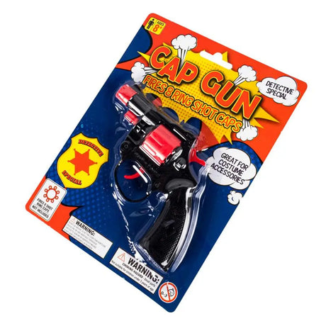 Party Central Large Black Cap Gun Costume Accessory 242580