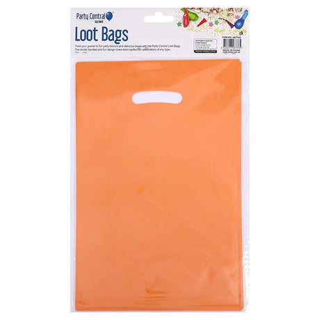 Party Central Loot Bag Pastels Assorted 16x25cm 10Pk 287765