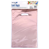 Party Central Metallic Loot Bags Assorted Colours 16x25cm 10Pk 287772
