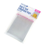 Party Central Premium Peel & Seal Cellophane Bags 8x8cm 100Pk 270859