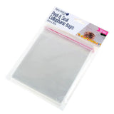 Party Central Premium Seal Cellophane Snack Bags 12x12cm 50Pk 270873