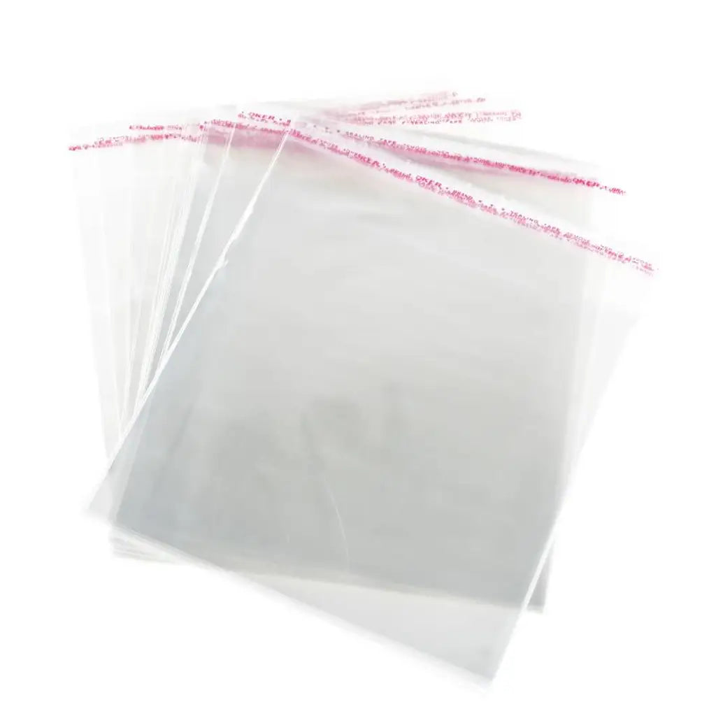 Party Central Premium Seal Cellophane Snack Bags 15x15cm 50Pk 270866