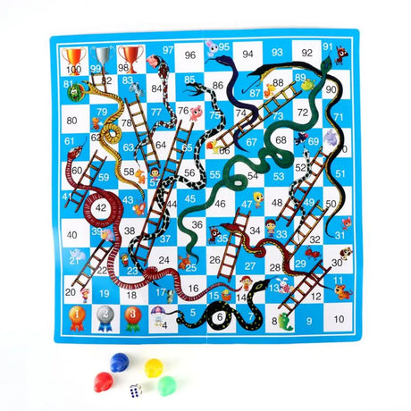 Party Central Snakes & Ladders Kids Education 34x34cm 221394